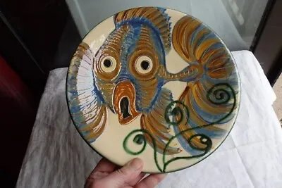 Buy Puigdemont Signed Ceramic Fish Decor Plate • 19.20£