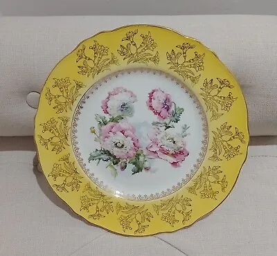 Buy Royal Winton Grimwades Hand Painted, Gold Guilded Plate • 19£