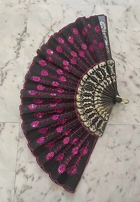 Buy Women Spanish Style Foldable Hand Fan • 4£