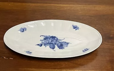 Buy Royal Copenhagen Denmark Blue Flowers Oval Serving Plate Vintage • 38.36£