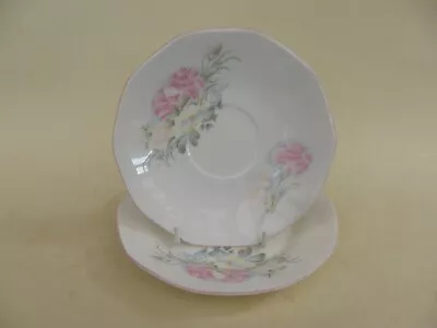 Buy Queens Rosina Fine Bone China Saucer & Side Plate. (Replacements) • 8.99£