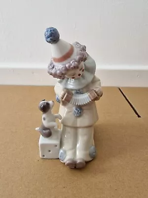 Buy Lladro Clown With Puppy & Concertina Figurine # 5279 • 35£