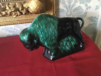 Buy Large Blue Mountain Pottery Bison Ornament/figure • 15£