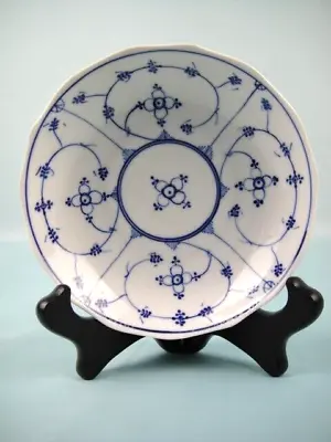 Buy Meissen Vintage Blue Porcelain Saucer 5 In • 25.38£