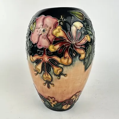 Buy Vintage Moorcroft Mixed Flowers Spring Vase Signed Scratch Second 17.5cm • 149£