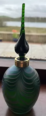 Buy Rare Okra Art Glass Scent Bottle  • 60£