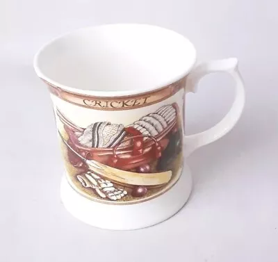 Buy Queens England Fine Bone China CRICKET Mug Cup Sport Tea Coffee Tankard  • 7.99£