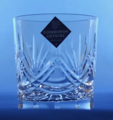 Buy EDINBURGH CRYSTAL - SERENADE - 8cm / 3 1/8  WHISKY TUMBLER GLASS - UNUSED NEW • 16£