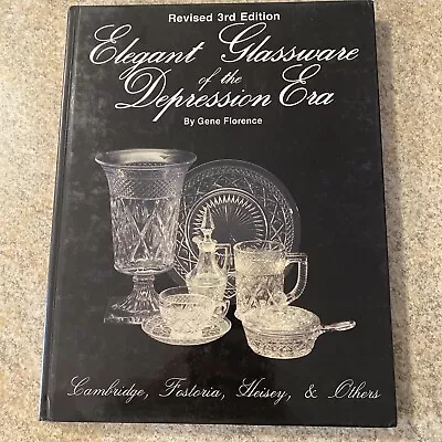 Buy Elegant Glassware Of The Depression Era, Revised 3rd Edition • 9.49£