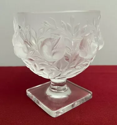 Buy A Vintage Rene Lalique French Art Glass Bowl Compote Dish • 369.81£