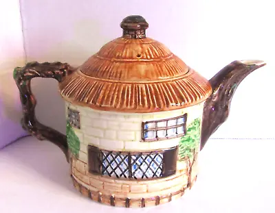 Buy Beswick Ware Cottageware Teapot England Thatched Roof Round Hut #239 • 23.71£