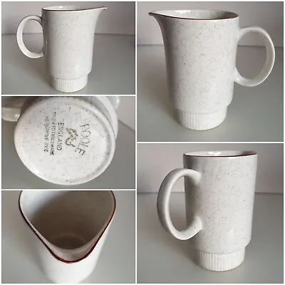 Buy Vintage POOLE Pottery PARKSTONE - Oven To Tableware Tall Milk Jug Discontinued • 7.70£