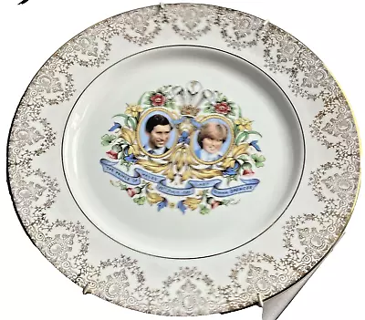 Buy Bone China Diana Charles Plate Prince Wedding Royal 1981 Lady Commemorative • 6.99£