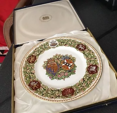 Buy Minton 10.5  Mulberry Hall The Royal Wedding Plate Charles Diana Ltd Edition • 30£