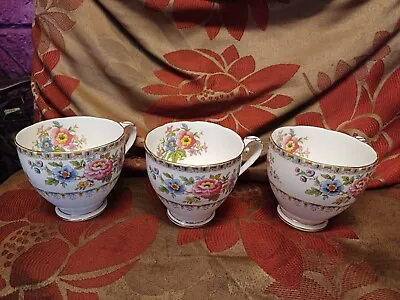 Buy Vintage Royal Grafton  Malvern   , 3 Tea Cups  • 3.99£