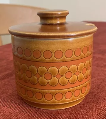 Buy Vintage Hornsea Pottery Saffron Jam / Condiment Pot • 5£