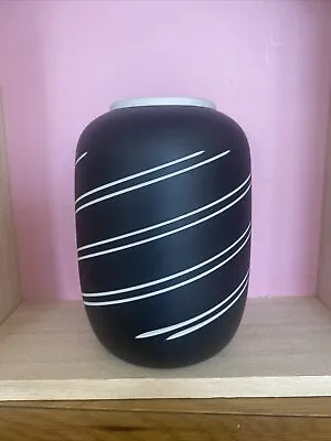 Buy Wedgwood Symmetry Collection Jasperware Black Basalt Spiral Design Vase 4.5  • 33.50£
