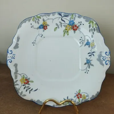 Buy Antique 1930s Art Deco, Sutherland Bone China Cake Or Sandwich Serving Plate • 7.95£