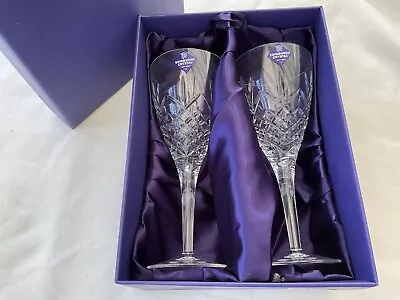 Buy Edinburgh Crystal Set Of 2 Goblets BNIB • 29.99£