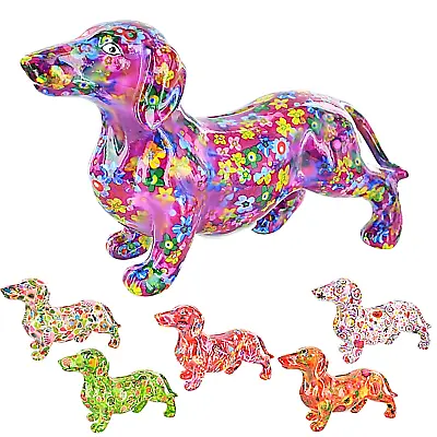 Buy Pomme Pidou Frankie Dachshund Coloured Ceramic Money Box Sausage Dog Lover Gift • 19.95£