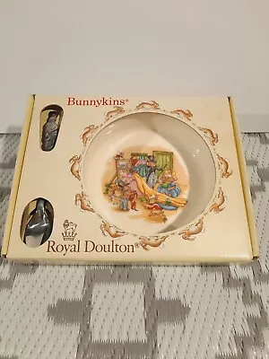 Buy Royal Doulton Bunnykins Vintage Nursery Set Fine Bone China Immaculate Condition • 19.77£