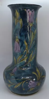 Buy George Cartlidge Morris Ware Vintage Art Deco Antique Flowering Harebells Vase • 375£