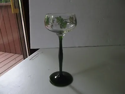 Buy Antique Wine Roemer Hock Glass Theresienthal Transparentem Laub Moser 1711 Grape • 62.29£