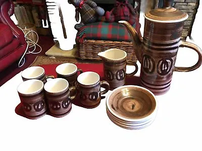 Buy The Monastery Rye - Cinque Ports Pottery Ltd - Vintage Coffee Set • 35£