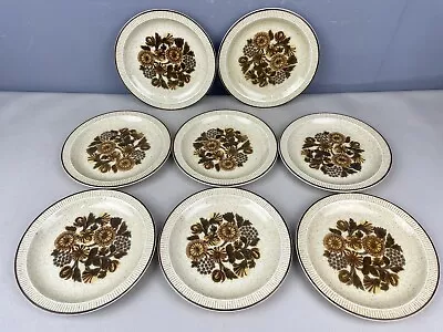 Buy 8 X Poole Pottery Thistlewood Side Plates 7” • 10£