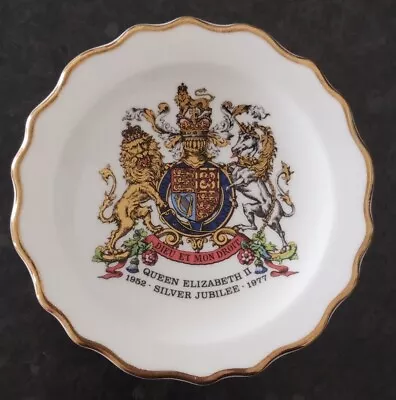 Buy Queen Elizabeth 11 Silver Jubilee 1952-1977 Royal Stafford Bone China Saucer  • 9.99£