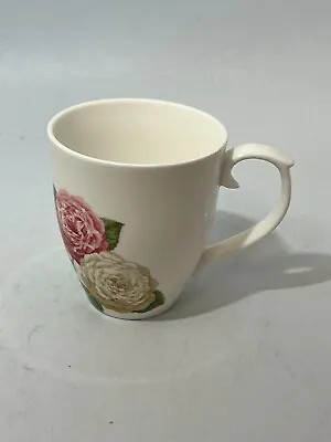 Buy Laura Ashley Bone China Mug Pink Floral Roses White Simple Gift #RA • 2.99£