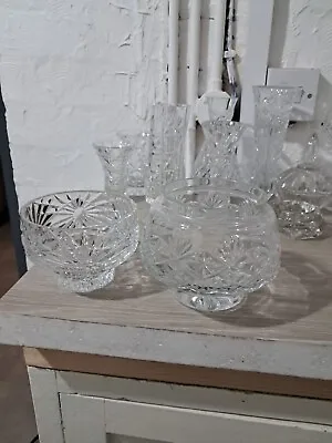 Buy 2 Vintage Cut Glass Bowls • 5.99£