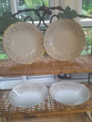 Buy Vintage Noritake (japan) Fine China  Estrellita  Design Four Small Bowls • 7.99£