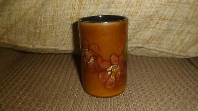 Buy Vintage ‘The Guernsey Pottery’ Small Brown Flower Vase 8.5cm Handmade • 5.99£