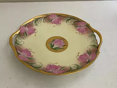 Buy Antique T & V Limoges Pickard China Painted Porcelain Cookie Tray Plate W Floral • 118.59£