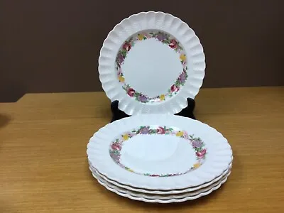 Buy 5 Copeland SPODE China ROSE BRIAR Pattern 10 1/2” Dinner Plates - Excellent • 75.82£