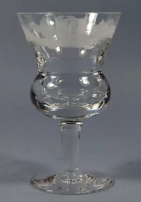 Buy Edinburgh Crystal, Thistle (Old Cut), Claret Wine Glass (2nds), 4  ½ C • 14.99£