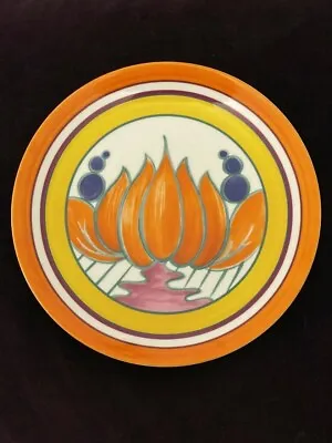 Buy Clarice Cliff  Lily  Plate Wedgwood  A  Zest For Colour  Limited Edition • 49.99£