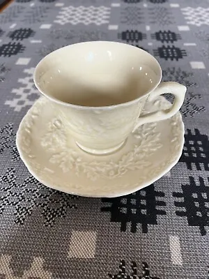 Buy Mason’s Oak Small Cup And Saucer, Cream Vintage • 8£