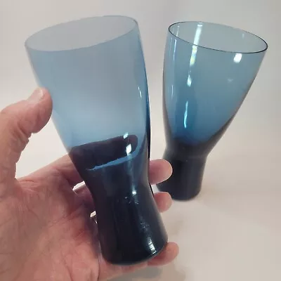 Buy Imperial Glass Cobalt Glasses Set Of 2 Scandinavian Style MOD Replacements 6.5  • 18.87£