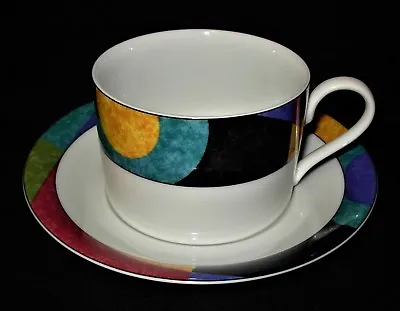 Buy Set Of Mikasa California Fine China M5101 Currents Cup And Saucer • 2.87£