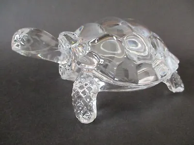 Buy A Crystal Glass Tortoise Turtle Terrapin Animal Figurine Paperweight  Ornament • 8.50£