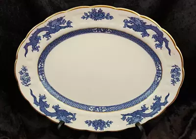 Buy Blue Dragon Pattern A8029 Booths Silicon China 1906 Large 12  Oval Platter • 39.47£