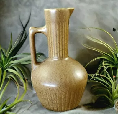 Buy Midcentury Modern Stoneware Pitcher Monmoth Pottery  Contemporary Minimalist  • 44.41£