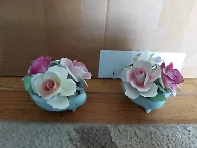 Buy Vintage Fine Bone China Floral Bouquet Crown Staffordshire England Small By Two  • 4.99£