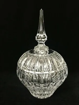 Buy Vintage Cut Crystal Glass Lidded Candy Box, 9 3/4  Tall X 6  Widest • 95.31£
