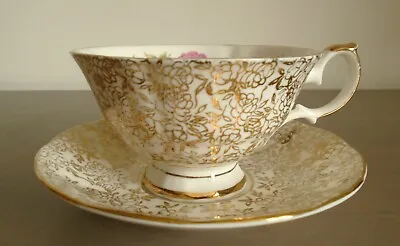 Buy Elizabethan Staffordshire Hand Decorated Fine Bone China Cup & Saucer • 9.95£