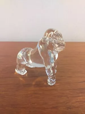 Buy Vintage Scandinavian Art Glass Gorilla Figurine • 25£