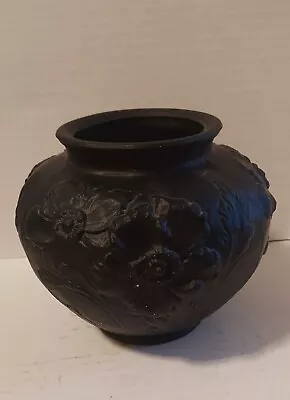 Buy Tiffin Black Amethyst Satin Poppy Vase  • 37.59£