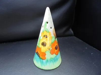 Buy A Clarice Cliff SANDON Conical Pepper Pot • 45£